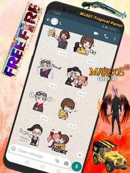 F F🔥 Stickers for WhastApp 2020 ✅ screenshot 5