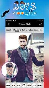 Boys Photo Editor 2 تصوير الشاشة