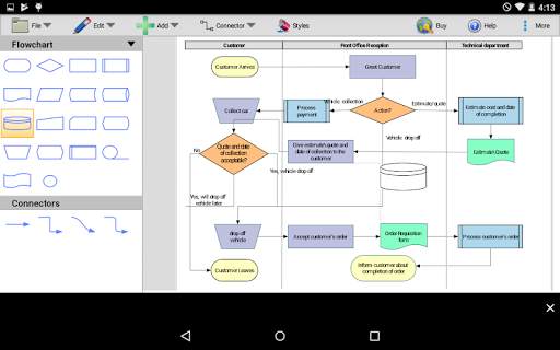 ClickCharts Flowcharts screenshot 5