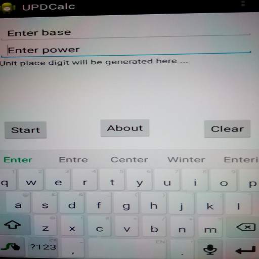 Unit Place Digit Calculator скриншот 1