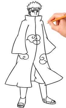 How To Draw Naruto  step by Step screenshot 2