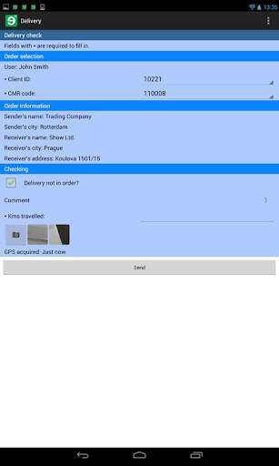 Mobilengine mobile workflow screenshot 2