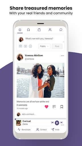 Keeb: True Social, Communities, Music screenshot 1
