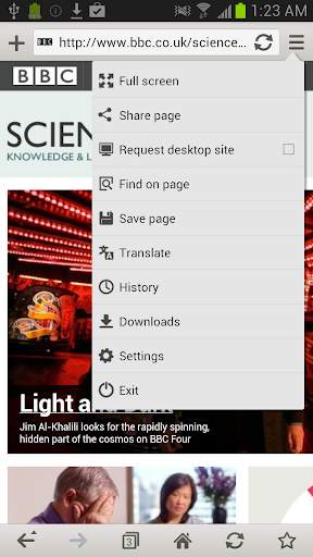 Jelly Web Browser screenshot 4