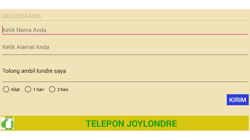 Call Center Penting screenshot 1