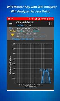 WiFi Analyzer for WiFI Master Key screenshot 3