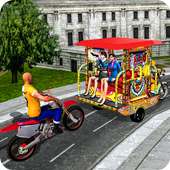 Tuk Tuk Auto Chingchi City Rickshaw logo