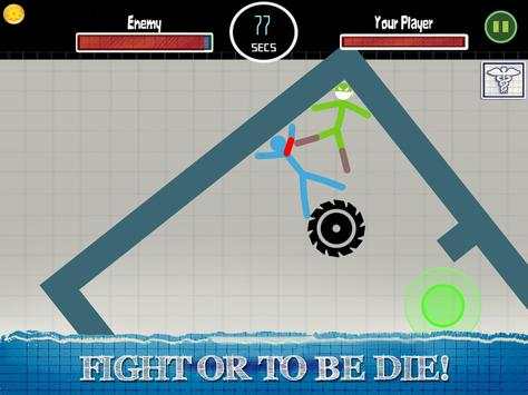 Stickman Fighting games - 2 player Warriors Games screenshot 5