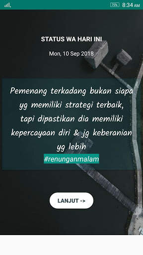 Status WA Terbaru 2019 dan Lucu screenshot 2