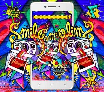 Graffiti Colorful Launcher Theme🎨 screenshot 3