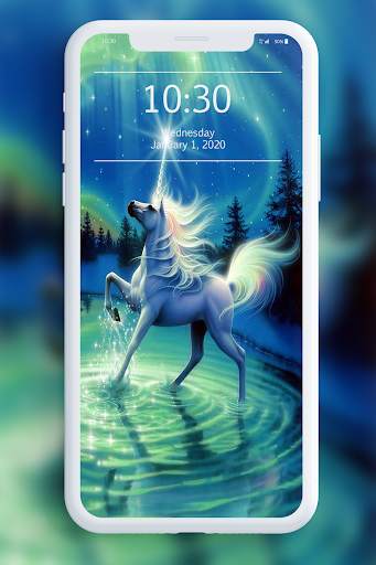 Kawai Unicorn Wallpaper screenshot 7