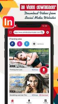 All Video Downloader screenshot 1
