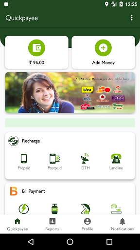 Quick Payee - Mobile, DTH Recharge & Bill Payment screenshot 2