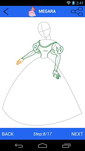 How To Draw Princess screenshot 8