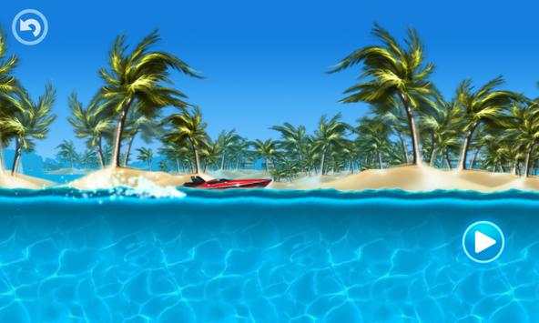 Tropical Island Boat Racing screenshot 5