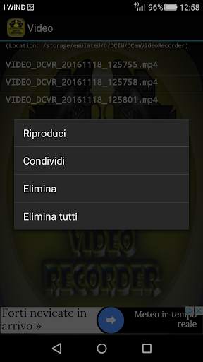 Double Cam Video Recorder screenshot 3