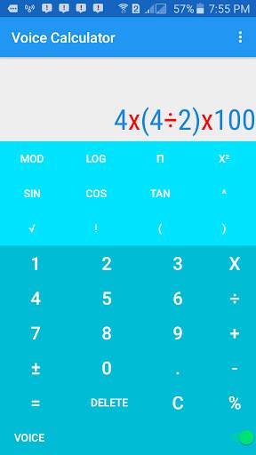 Voice Calculator screenshot 1