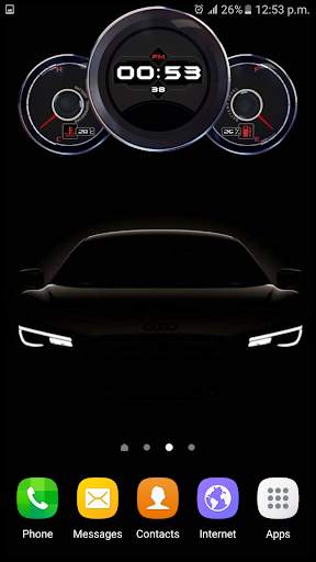 Clock Live Wallpaper screenshot 4