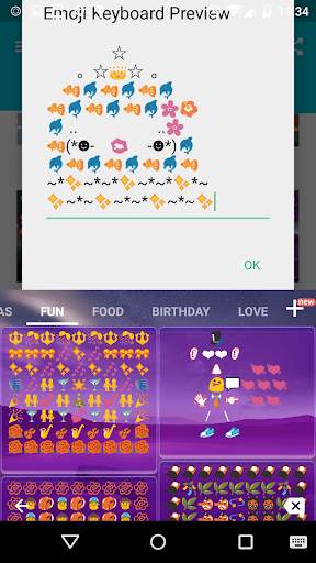 Fun Art - Emoji Keyboard स्क्रीनशॉट 2