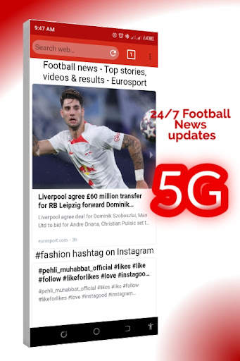 5G Browser, Fast Browser App screenshot 10