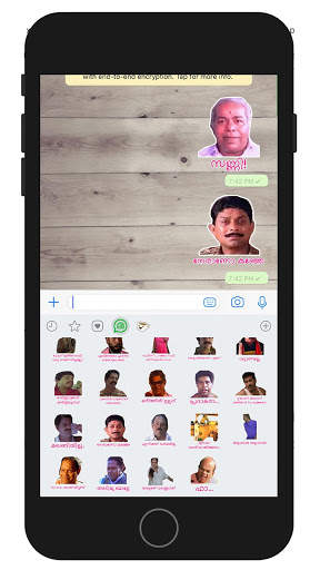 Malayalam Sticker Studio screenshot 3