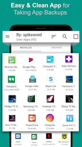 Easy Apps Backup & Restore: RoidBackup screenshot 1