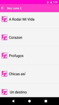 Soy Luna 2 music lyrics screenshot 2