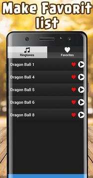 Dragon ball z ringtones Free screenshot 4