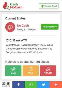 CashNoCash - ATM Finder app screenshot 3
