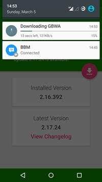 Updater for GBWhatsapp screenshot 2