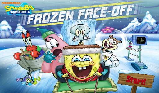 Spongebob Frozen Face Off screenshot 1