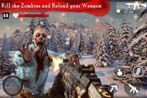 Zombie Assault Misi Misi Maut yang Tidak Terdengar screenshot 1