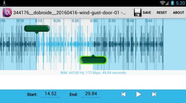 Ring Maker: MP3 Editor screenshot 2