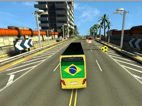 SOCCER TEAM BUS BATTLE BRAZIL screenshot 9