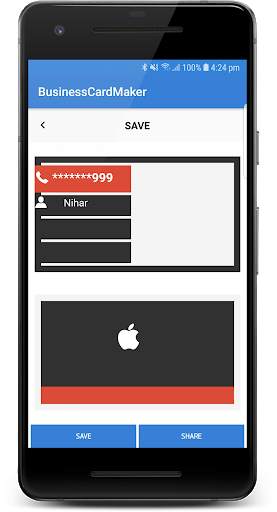 Business Visitor Card Maker & Creator screenshot 6