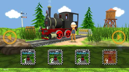 My First Toy Train, train simulator for kids screenshot 1
