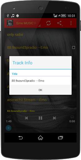 Emo MUSIC Radio screenshot 4