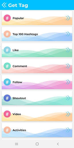 Hashtags for instagram, twitter & more screenshot 2