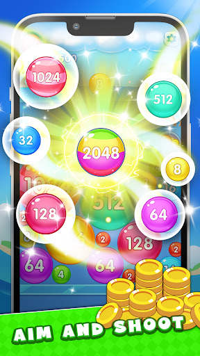 Ocean Bubble 2048 screenshot 3