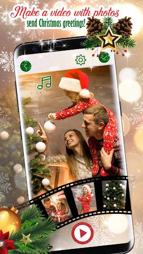 Christmas Video Greetings 🎄 Photo Slideshow Maker screenshot 8