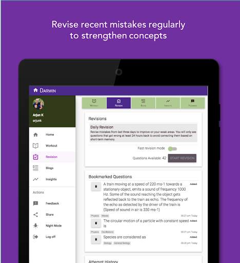 DARWIN - NEET 2021 Preparation | Free MCQs + Tests screenshot 9