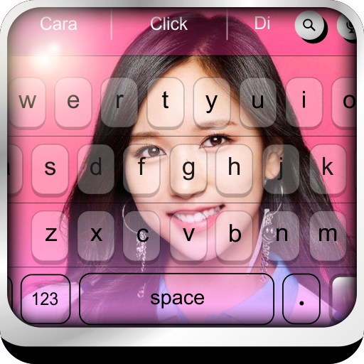 Mina Twice Keyboard Theme आइकन
