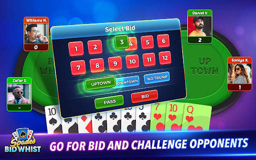 Bid Whist Classic: Spades Game screenshot 13
