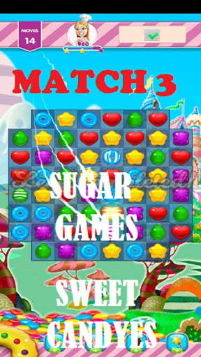 Match 3 Games : Sweet Sugar Candy screenshot 4