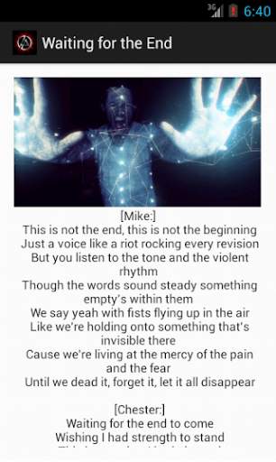 Linkin Park Lyrics 7 تصوير الشاشة