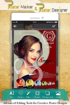 Poster Maker & Poster Designer 5 تصوير الشاشة