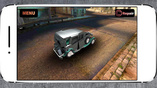 Simulator Crush Retro Car screenshot 3