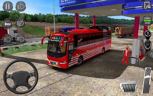 City Coach Bus Parking Game 3D screenshot 3