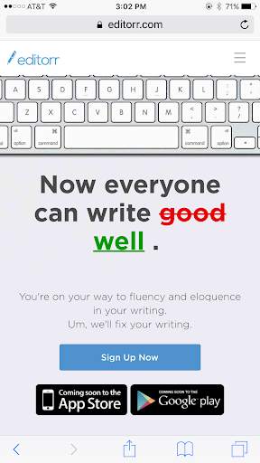 editorr -pay as you go 24/7 proofreading & editing screenshot 3