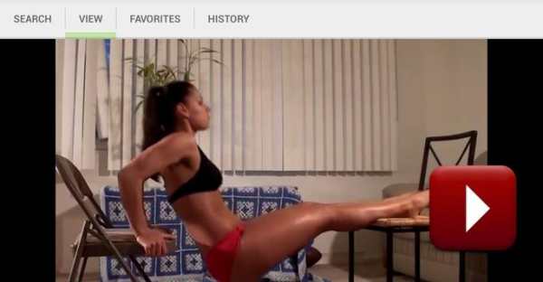 Fitness Videos Player screenshot 1